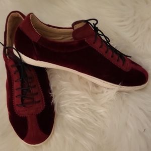 Patricia Green Velvet sneakers
